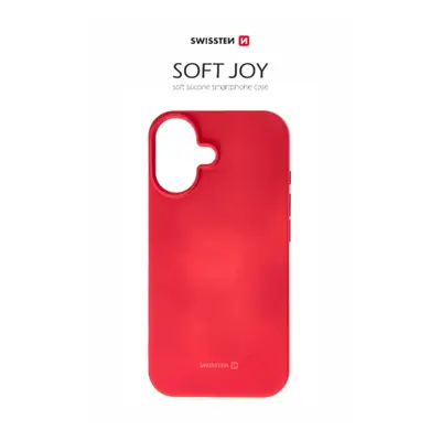 Zadní kryt Swissten Soft Joy pro iPhone SE 4 2025 červený