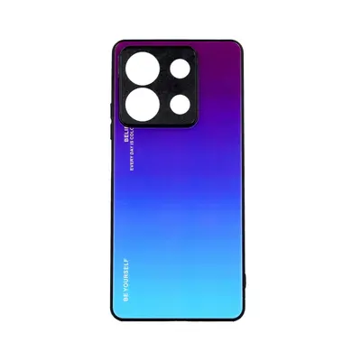 Kryt TopQ LUXURY Xiaomi Redmi Note 13 5G pevný duhový purpurový 118093