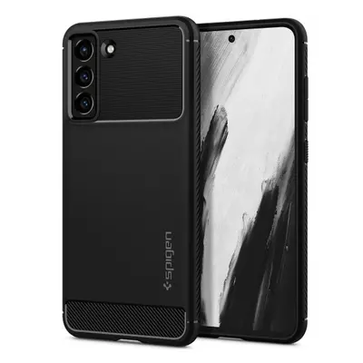 Pouzdro SPIGEN Rugged Armor ACS03049 pro Samsung Galaxy S21 FE - matně černé