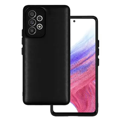 Kožené 3D pouzdro pro Samsung Galaxy A53 5G design 1 černé