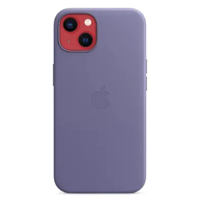 MM163ZM/A Apple Kožený Kryt vč. MagSafe pro iPhone 13 Wisteria