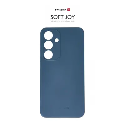 Zadní kryt Swissten Soft Joy pro Samsung Galaxy S25 5G modrý