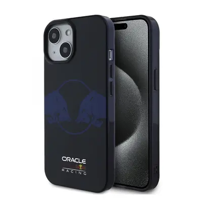 Zadní kryt Red Bull PC/TPU Two Bulls Magsafe pro iPhone 15 Navy