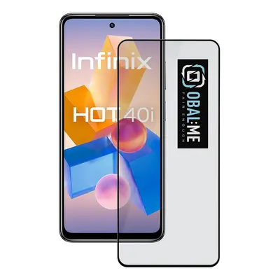 Tvrzené sklo OBAL:ME 5D pro Infinix Hot 40i Black