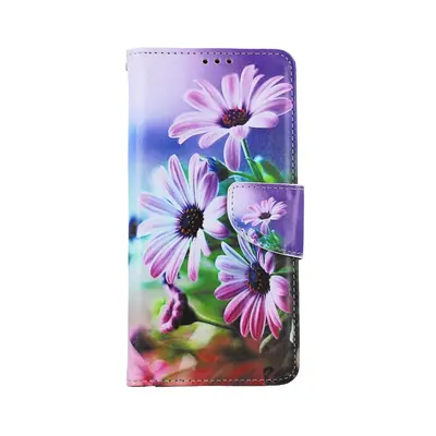 Pouzdro TopQ Xiaomi Redmi Note 13 Pro knížkové Fialové květy 127718