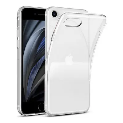 Kryt TopQ iPhone SE 2020 silikon 1 mm průhledný 49734