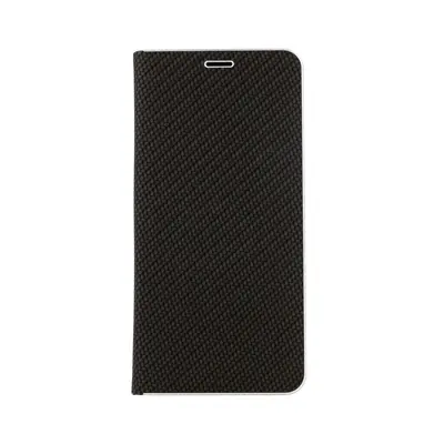 Pouzdro TopQ Xiaomi Redmi Note 14 5G knížkové Luna Carbon Book černé 135565