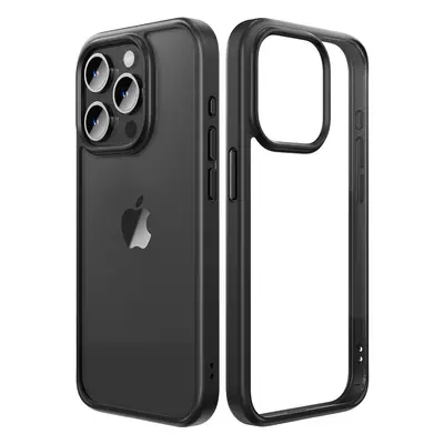 Zadní kryt Rock Guard Series Magnetic pro iPhone 15 clear-black