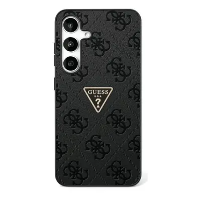 Originální zadní kryt GUESS Hot Stamp 4G Pattern Triangle Metal Logo pro Samsung Galaxy S25 Ultr