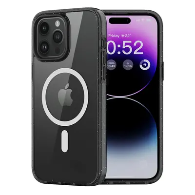 Zadní kryt Rock Crystal Shield Series Magnetic pro iPhone 14 Pro clear-black