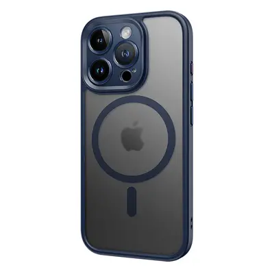 Zadní kryt Rock Guard Touch Matte Series Magnetic pro iPhone 16 Pro modrý