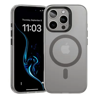 Zadní kryt Benks Magnetic Lucid Armor pro iPhone 16 Pro Max šedý