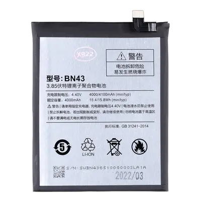 BN43 Xiaomi Baterie 4000mAh (OEM)