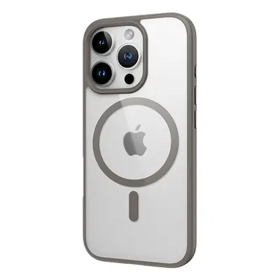 Zadní kryt Rock Guard Series Magnetic pro iPhone 16 Pro clear-grey