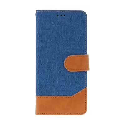 Pouzdro TopQ Jeans Xiaomi Redmi Note 14 Pro+ 5G knížkové modré 136357