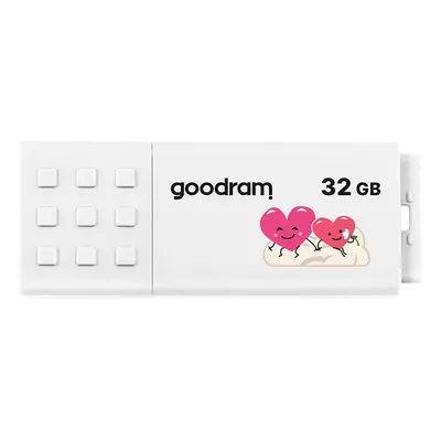 Flash disk GOODRAM UME3 32GB USB 3.2 Gen 1 White Valentine