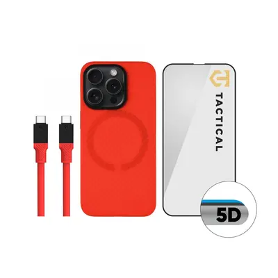 Tactical Red Limited Edition Combo pro Apple iPhone 15 Pro