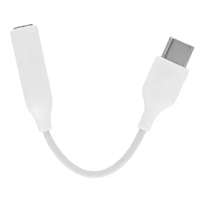 Adaptér TopQ USB-C - 3.5mm konektor bílý 75603