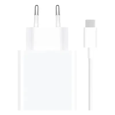 Rychlonabíječka Xiaomi MDY-16-EF s datovým kabelem USB-C 33W bílá