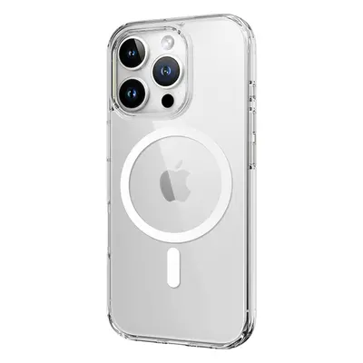 Zadní kryt Rock Crystal Series Magnetic pro iPhone 16 Plus transparentní