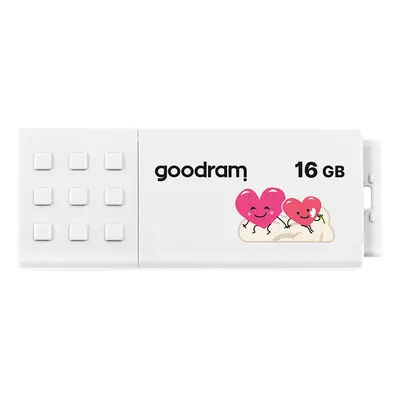 Flash disk GOODRAM UME3 16GB USB 3.2 Gen 1 White Valentine