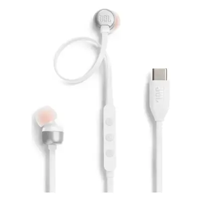 Sluchátka JBL Tune 310C In-Ear USB-C White