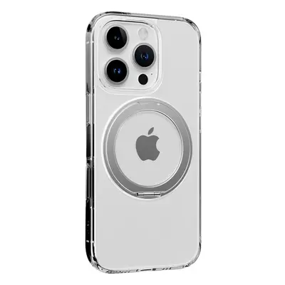 Zadní kryt Rock Crystal Rotating Series Magnetic pro iPhone 16 Pro Max transparentní