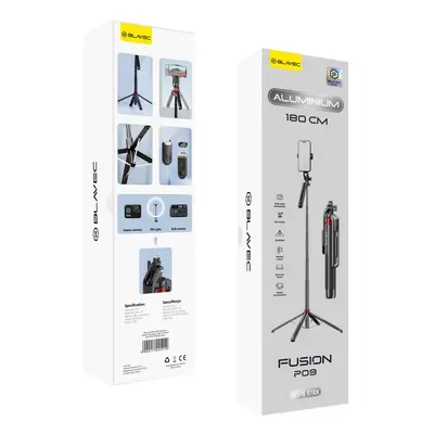 Selfie tripod tyč Blavec Aluminium Fusion P09 1,8 m (SSFP09-TRB18) černá