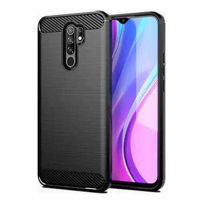 Kryt TopQ Xiaomi Redmi 9 silikon černý 50954