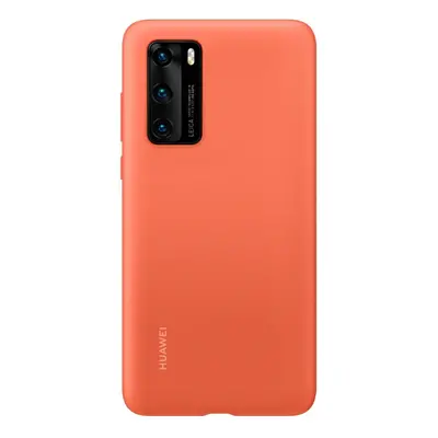 Originální kryt pro Huawei P40 - TPU (51993725) ORANGE