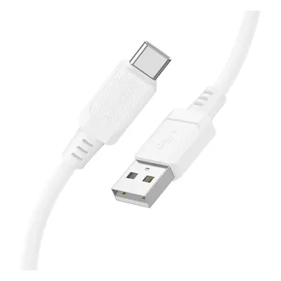 Datový kabel Borofone BX115 Lotto USB-A - USB-C 3A 1m bílý