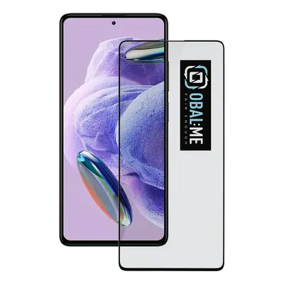 Obal:Me 5D Tvrzené Sklo pro Xiaomi Redmi Note 12 Pro+ 5G Black