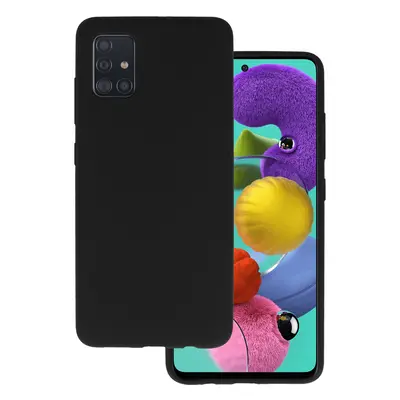 Silicone Lite Case pro Samsung Galaxy A51 černé