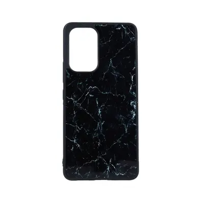 Kryt TopQ Marble Samsung A33 5G pevný Smoky Black 97543