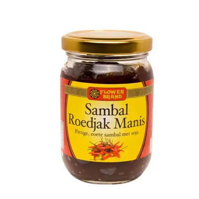 Flower Brand Sambal Roedjak Manis 200g