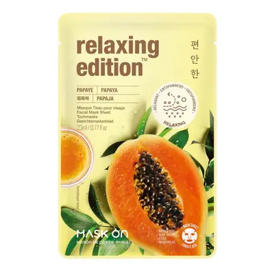 Maison de Coree Relaxační pleťová maska Papaya 23ml