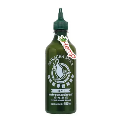 Flying Goose Omáčka Sriracha - zelená Hemp 455ml