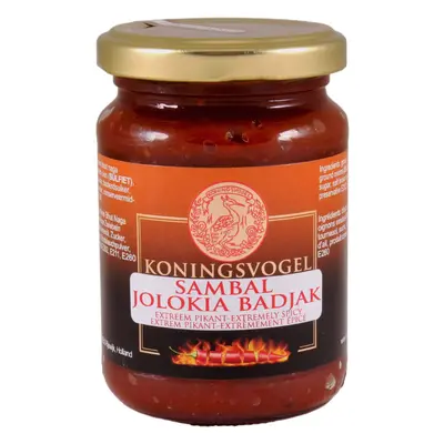 Köningsvogel Sambal Jolokia Badjak 200g