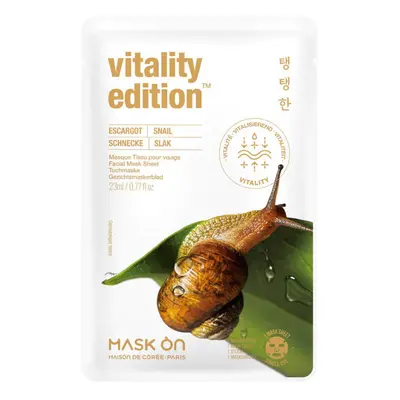 Maison de Coree Pleťová maska Vitality Snail 23ml