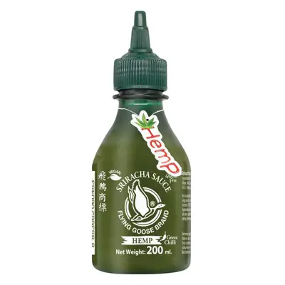 Flying Goose Omáčka Sriracha - zelená Hemp 200ml