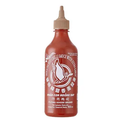 Flying Goose Omáčka Sriracha - Chilli & Česnek 455ml