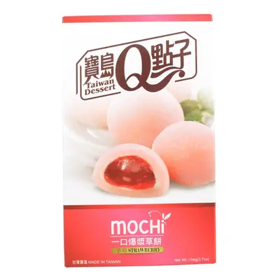 Royal Family Food Koláčky Mochi s příchutí Jahoda 104g