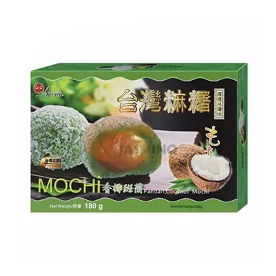 Awon Koláčky Mochi s náplní Kokos & Pandan 180g