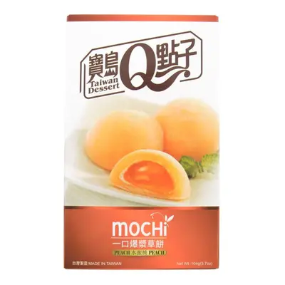 Royal Family Food Koláčky Mochi s příchutí Broskev 104g