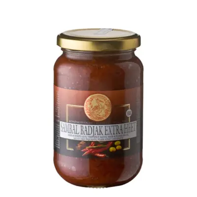 Köningsvogel Sambal Badjak Extra Heet 375g