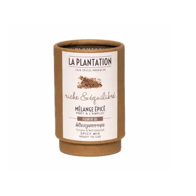 La Plantation Spicy Mix (Fleur de Sel a 11 khmerských koření) 50g - tubus