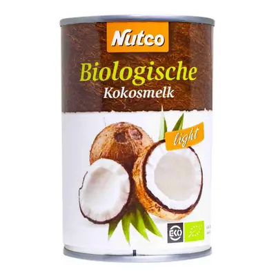 Nutco Kokosové mléko Bio - Light 400ml