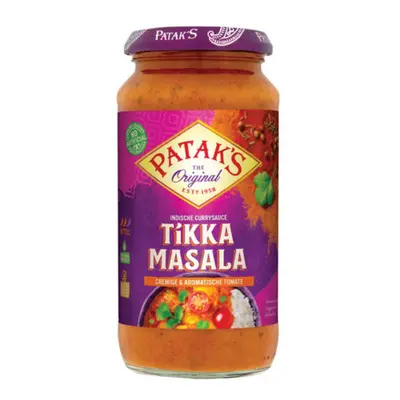 Pataks Omáčka na indické Tikka Masala 450g