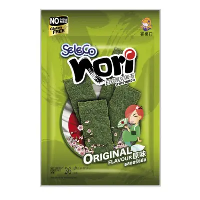 Seleco Křupavé mořské řasy Snack - original 36g