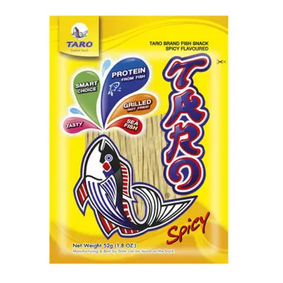 Taro Sušený rybí snack - kořeněný 52g